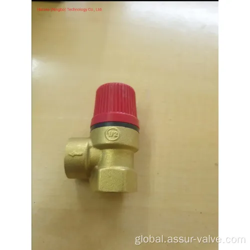 Brass Pressure Relief Valve Brass Pressure Reducing Heater Safety air-vent Valves Manufactory